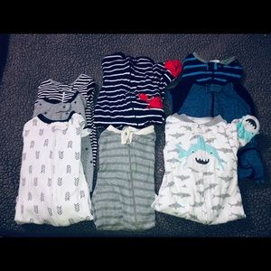 Baby boy Sleepers!!! 6-9months